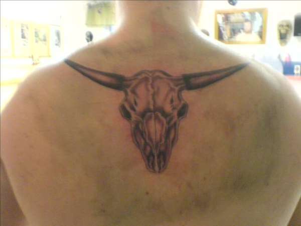 Texas Skull tattoo