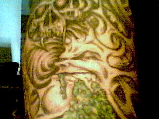 fill-in face tattoo