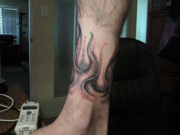 flames!! tattoo