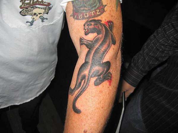 my panther tattoo