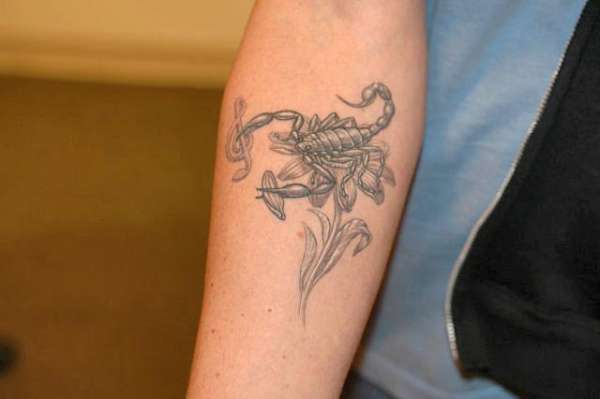 my scorpion tattoo