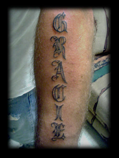 Gracie tattoo