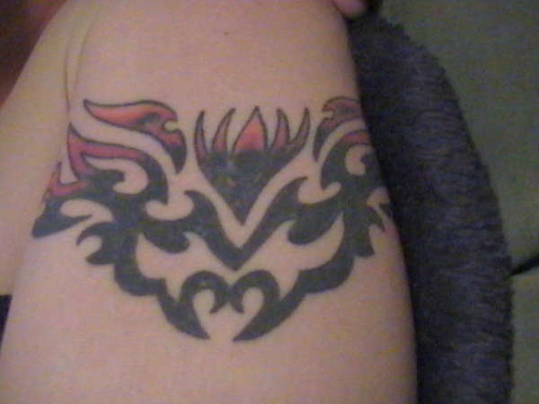 tribal eagle tattoo