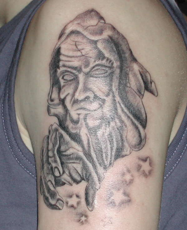 wizard tattoo
