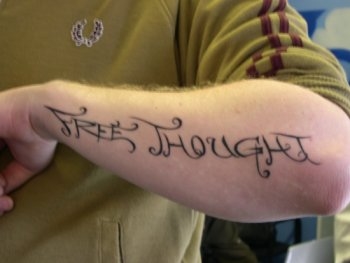Free Thought tattoo