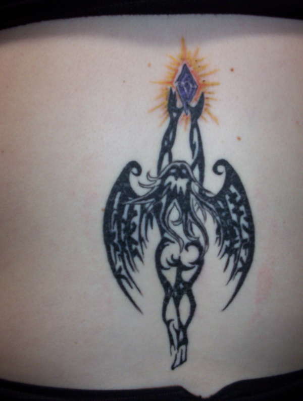 Angel tattoo