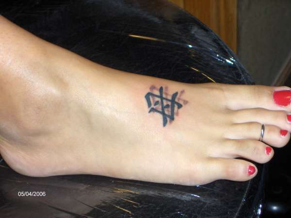 Chinese for Mother tattoo