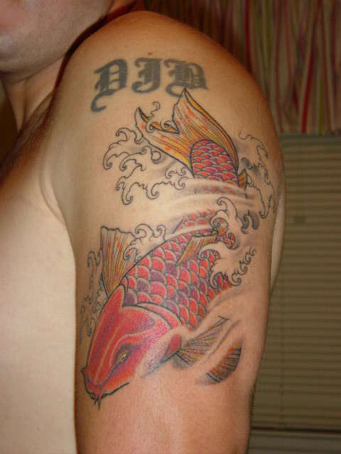 Koi 1st sitting tattoo