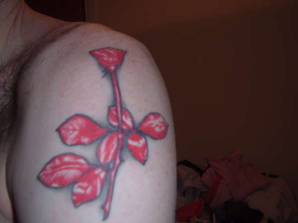 violator rose tattoo