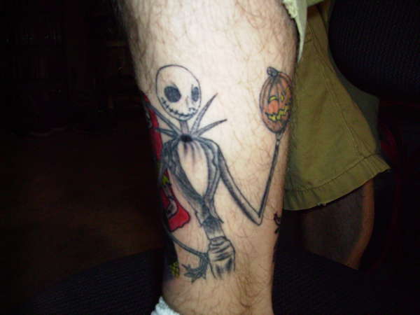 Nightmare Before Christmas Jack tattoo