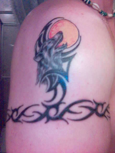 Wolf tattoo