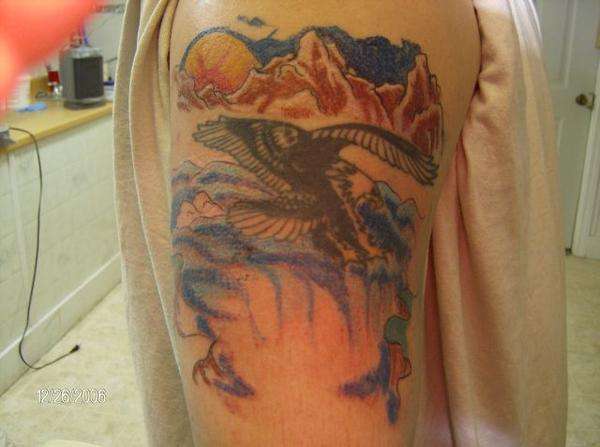 adding on tattoo