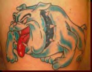 cartoon tattoo