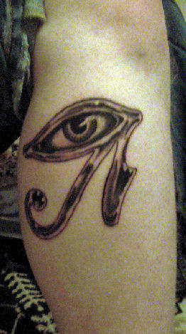 The Eye of Ra - Right Leg tattoo