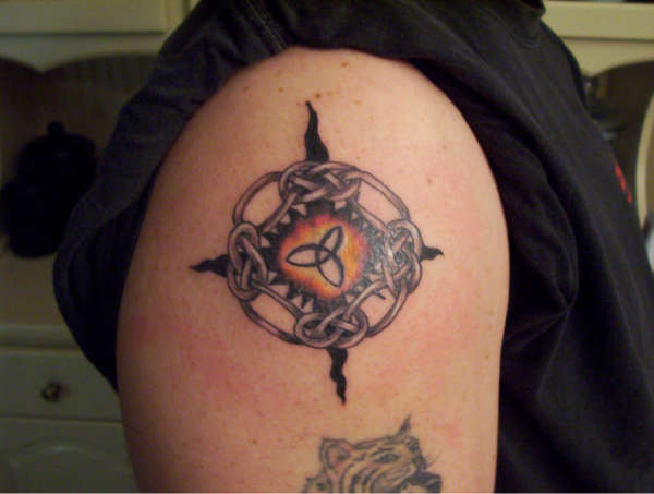 Celtic knot tattoo