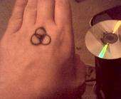 Three ring all u juggalo's know what that means tattoo