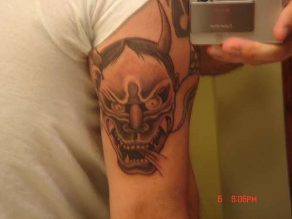 Mask tattoo