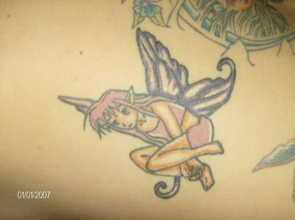 Sad Fairie tattoo