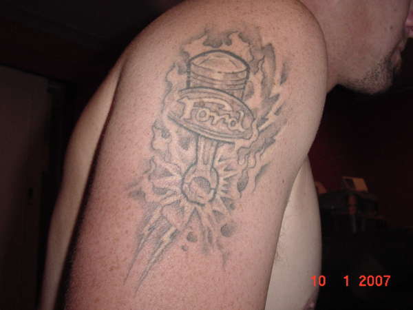 White trash ford tatt tattoo