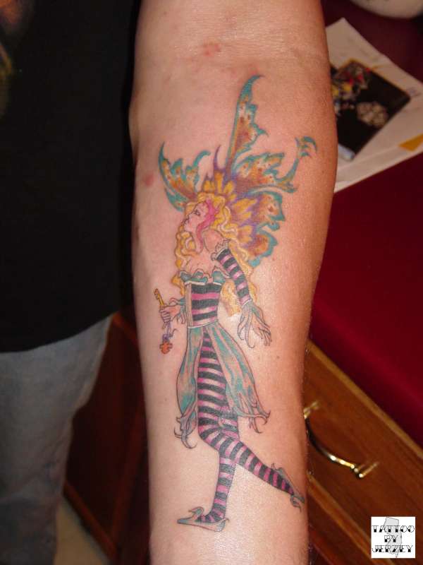 harley fairy tattoo