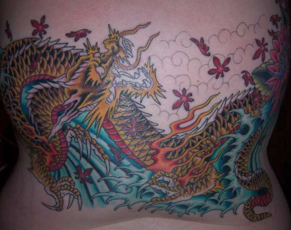 Dragon - Session 4 tattoo