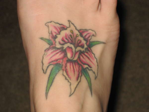 Stargazer Lily tattoo