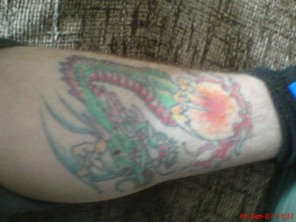 dragon tattoo