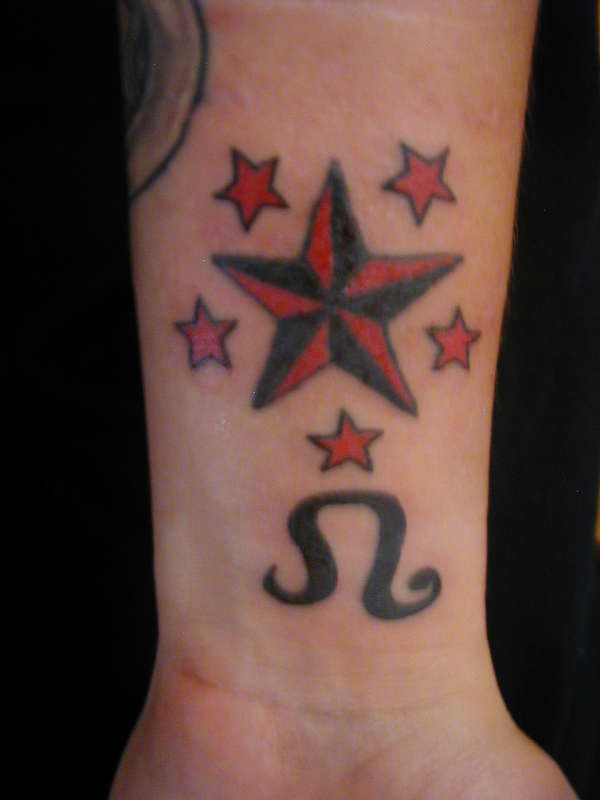 star and leo tattoo