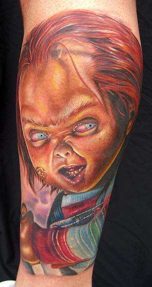 Chucky tattoo