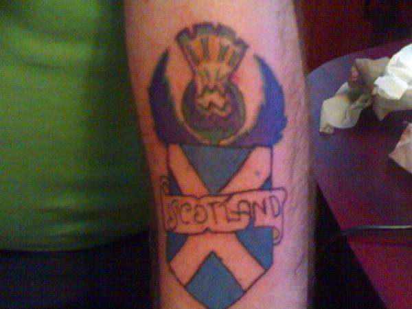 Scotland tattoo