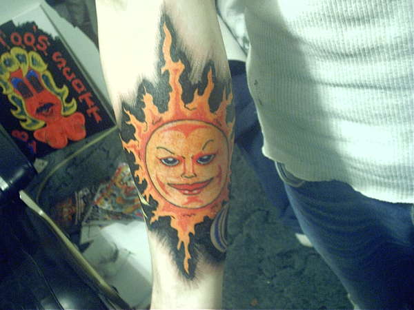 Sun Piece tattoo