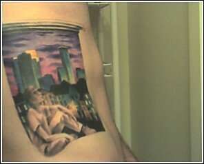 finished skyline tattoo
