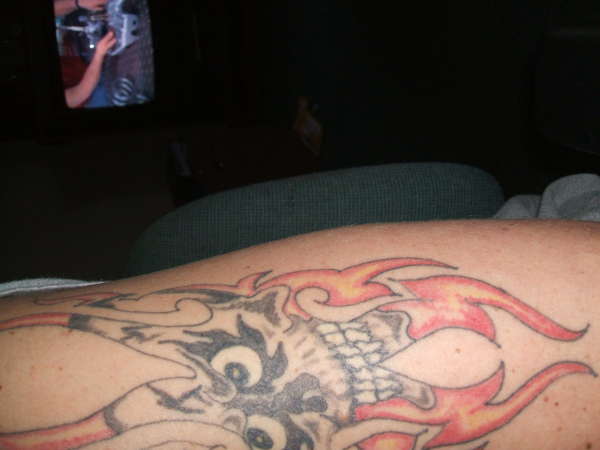 my left shoulder tattoo