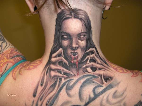 Vampire Chick- Bob Tyrrell tattoo