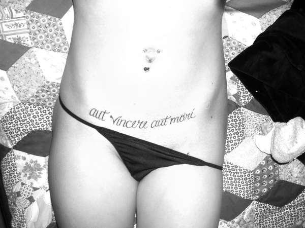 to either conquer or die tattoo
