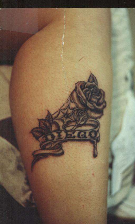 "Black rose" done by Geo.Gill tattoo