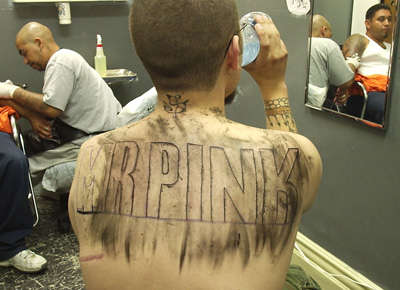 Mr. Pink tattoo