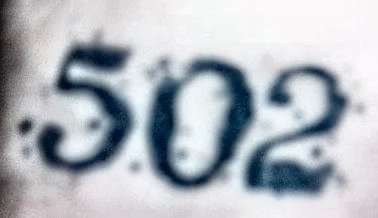 Waverly Hills Room 502 tattoo