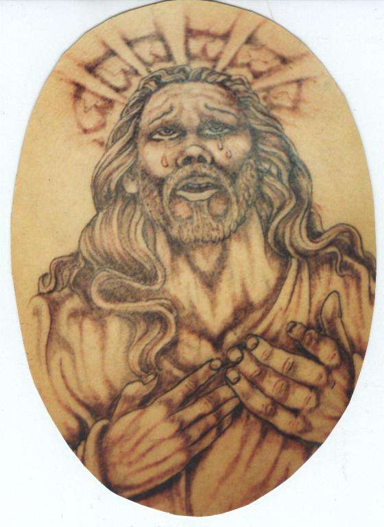 "our Father" Geo.Gill tattoo