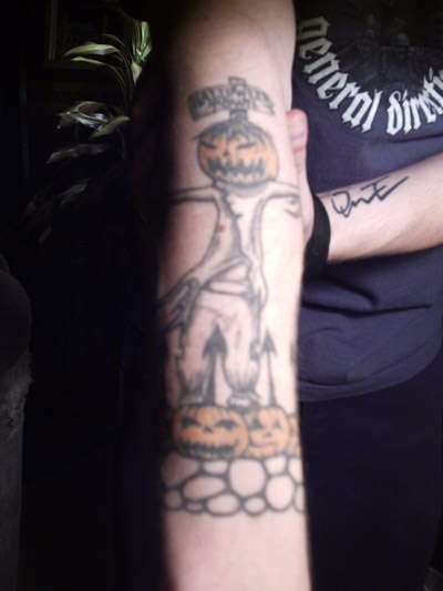 pumpkin king tattoo