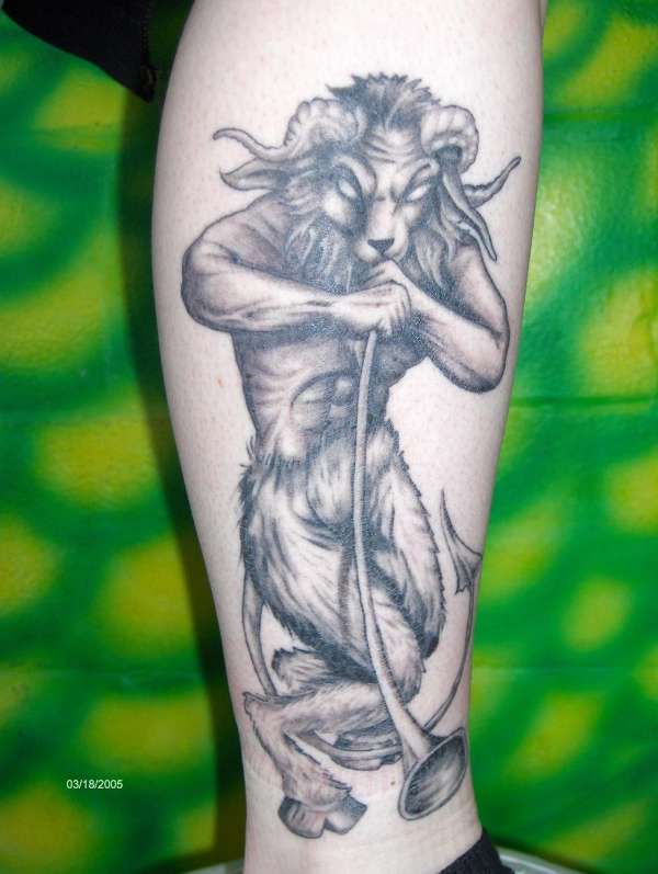 Baphomet tattoo