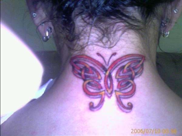 Celtic Butterfly tattoo