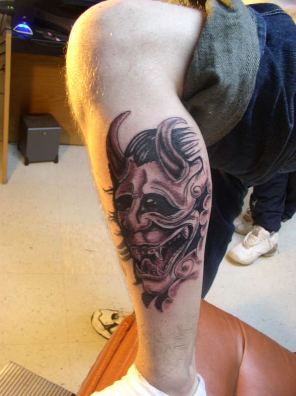 mask tattoo