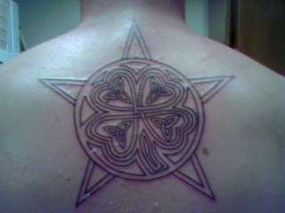 Celtic Clover tattoo