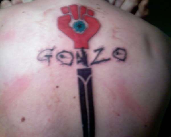 Gonzo Fist tattoo