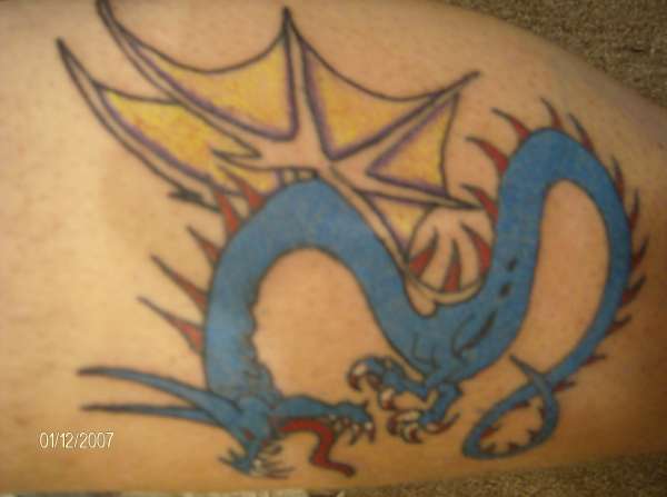 dragon fix tattoo