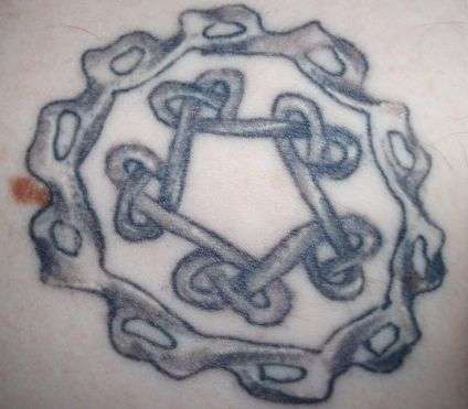 Band Logo-Supe tattoo