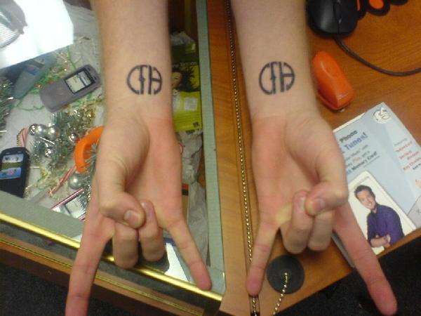 CFH wrists PanterA!!!!!!!!!!!!!!! tattoo