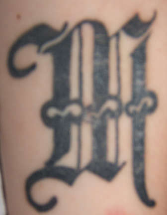 M is for... tattoo