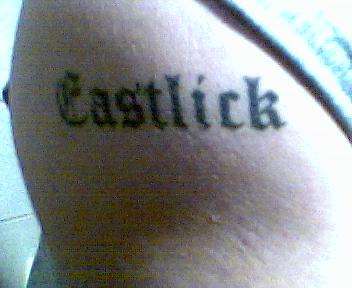 My Last  Name tattoo